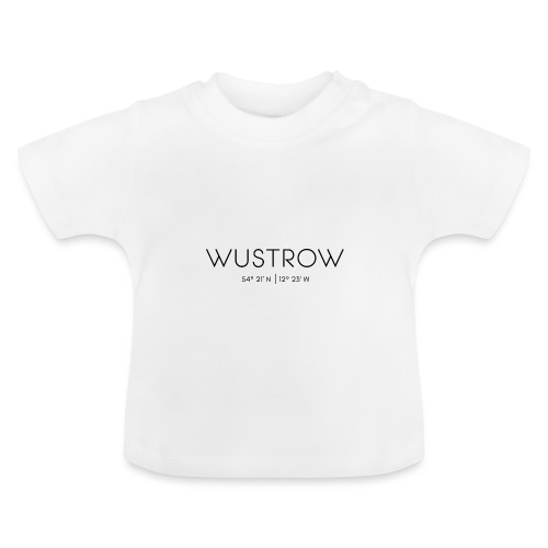 Wustrow, Fischland Darß-Zingst, Ostsee - Baby Bio-T-Shirt mit Rundhals