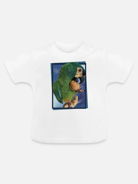 Das Maracanã - Baby Bio-T-Shirt mit Rundhals - Weiß
