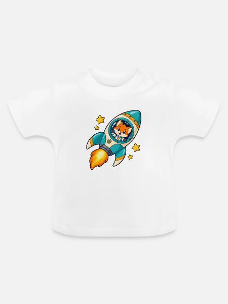 013BD215-3306-4641-A8E4-512B5F53C377 - Baby Bio-T-Shirt mit Rundhals - Weiß