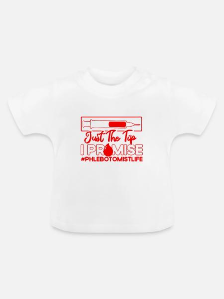 Phlebotomist Phlebotomist Tech Phlebotomie Geschen - Baby Bio-T-Shirt mit Rundhals - Weiß