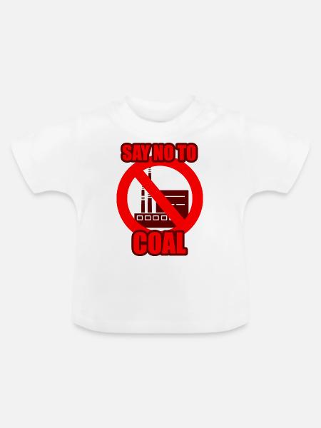 Nature - Baby Bio-T-Shirt mit Rundhals - Weiß