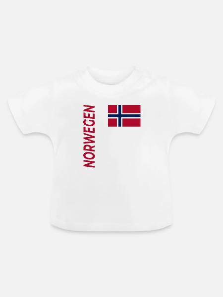 Preikestolen - Baby Bio-T-Shirt mit Rundhals - Weiß