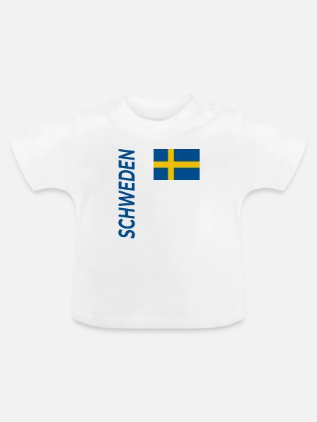 Gotland - Baby Bio-T-Shirt mit Rundhals - Weiß