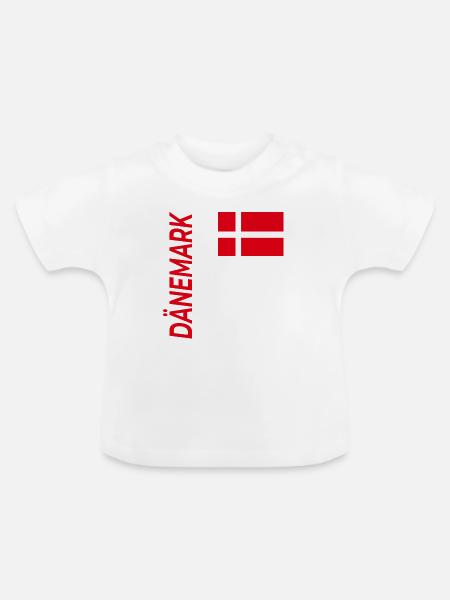 Randers - Baby Bio-T-Shirt mit Rundhals - Weiß