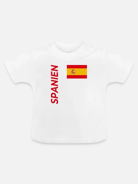 Madrid - Baby Bio-T-Shirt mit Rundhals - Weiß