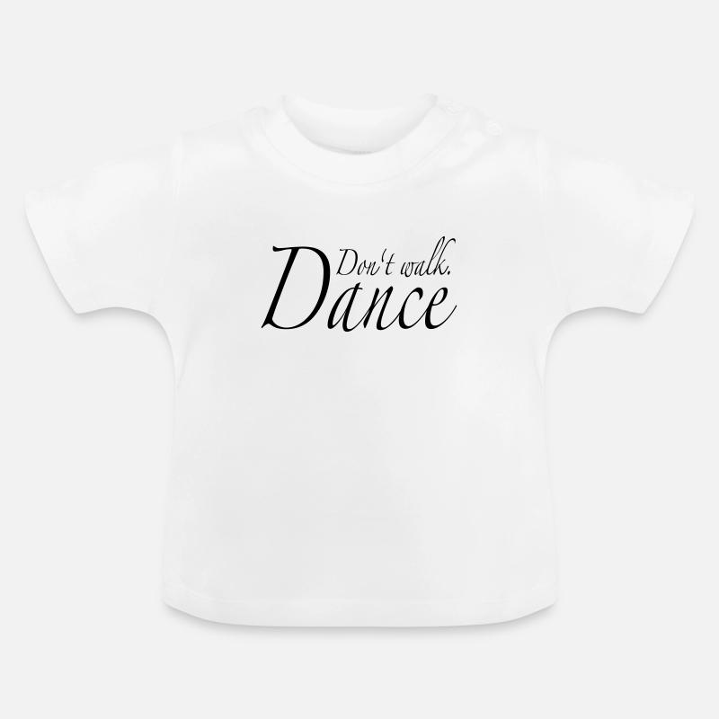 danse - T-shirt bio col rond Bébé - blanc