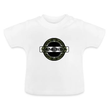 VANESSA. MEIN NAME IST VANESSA. SAMER BRASIL - Baby Bio-T-Shirt mit Rundhals - Weiß - Vorne