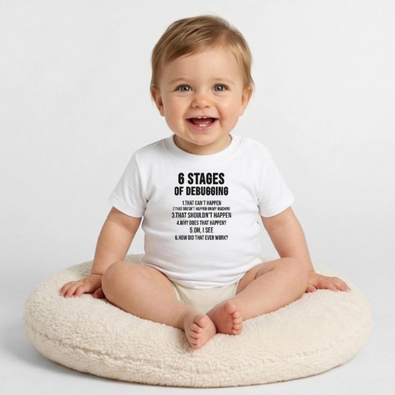Programmierer Coder Html Code Software Geschenk Baby Organic T-Shirt with Round Neck
