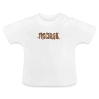 Tischler - Baby Bio-T-Shirt mit Rundhals - Weiß - Vorne