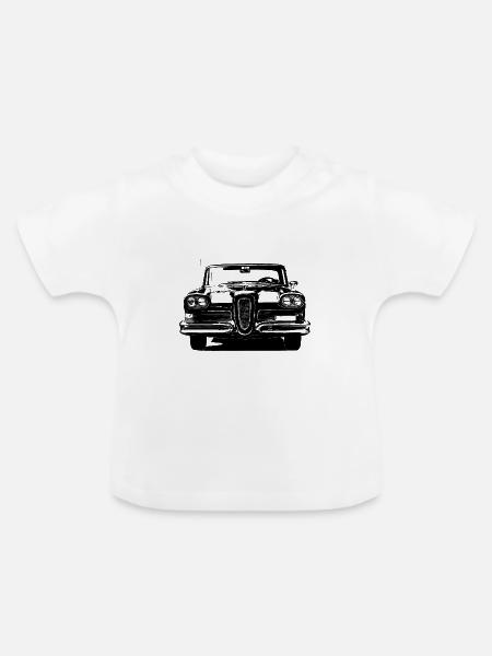 Edsel Limousine - Baby Bio-T-Shirt mit Rundhals - Weiß