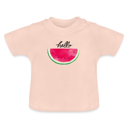 Watermelon - Baby Bio-T-Shirt mit Rundhals