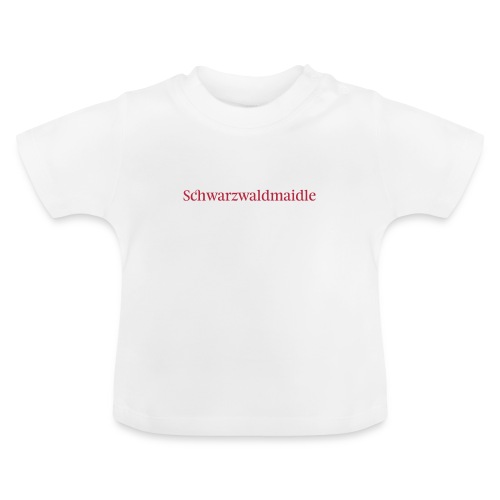 Schwarzwaldmaidle - T-Shirt - Baby Bio-T-Shirt mit Rundhals