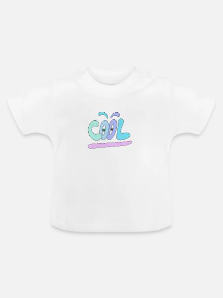 Kühl - Baby Bio-T-Shirt mit Rundhals - Weiß