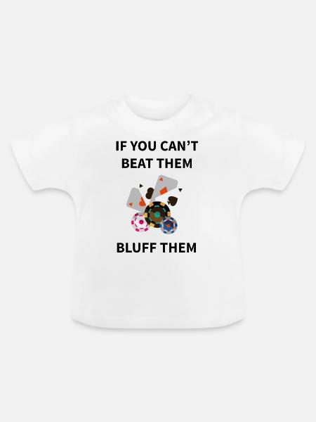 boardgame chess backgammon game night - Baby Bio-T-Shirt mit Rundhals - Weiß