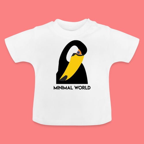 TUCAN - Maglietta ecologica con scollo rotondo per neonato