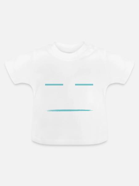 Party Crew - Baby Bio-T-Shirt mit Rundhals - Weiß