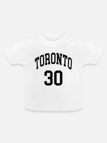 Toronto 30 - Baby Bio-T-Shirt mit Rundhals - Weiß