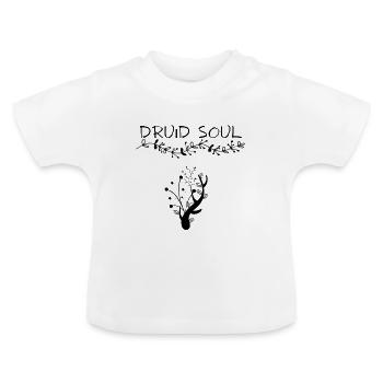 Druid Soul - T-shirt bio col rond Bébé - blanc - Devant
