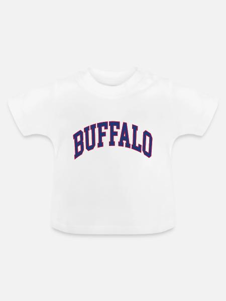 Buffalo - Baby Bio-T-Shirt mit Rundhals - Weiß