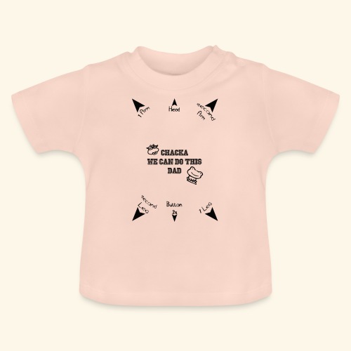 We can do this US/UK Ver. - Baby Bio-T-Shirt mit Rundhals
