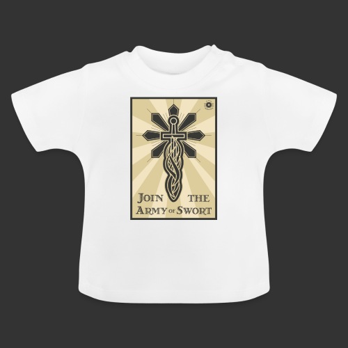 Join the army jpg - Baby Organic T-Shirt with Round Neck