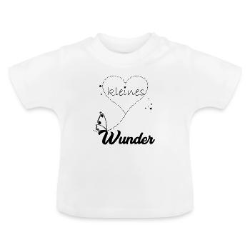 Petit bébé miracle - T-shirt bio col rond Bébé - blanc - Devant