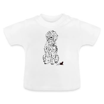 LAGOTTO DOG, CHIEN TRUFFIER - T-shirt bio col rond Bébé - blanc - Devant