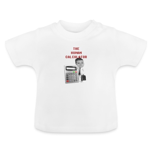 The Human Calcutor - Ekologisk T-shirt med rund hals baby