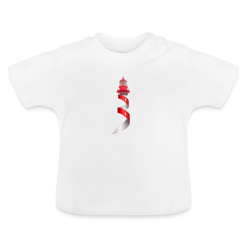 Leuchtturm - Baby Bio-T-Shirt mit Rundhals