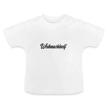 Onze de Noël - T-shirt bio col rond Bébé - blanc - Devant