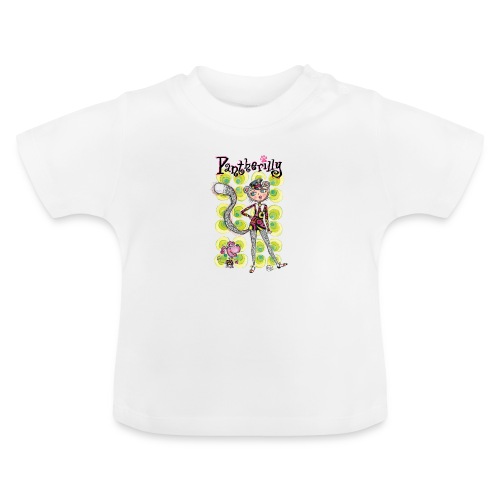 Pantherilly - Beat - Maglietta ecologica con scollo rotondo per neonato