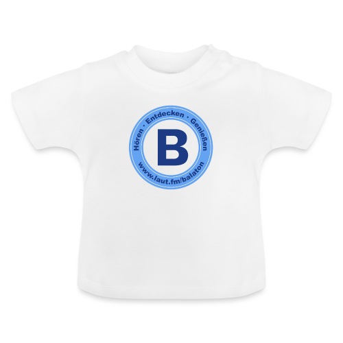 Webradio Balaton - Baby Bio-T-Shirt mit Rundhals