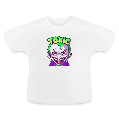 Toxic Troll Joker - Baby Bio-T-Shirt mit Rundhals