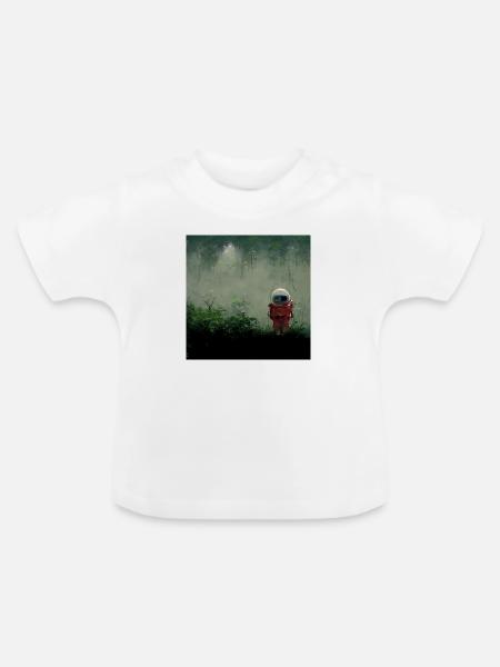 Lonely Voyager 068 - Baby Bio-T-Shirt mit Rundhals - Weiß
