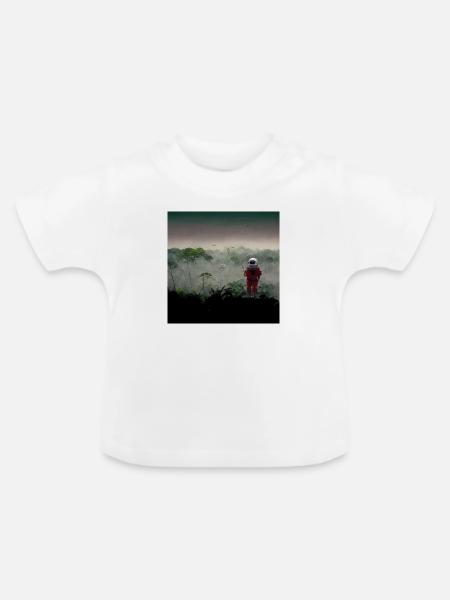 Lonely Voyager 077 - Baby Bio-T-Shirt mit Rundhals - Weiß