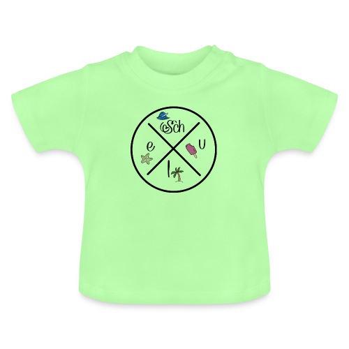 Lustige Geschenke für Kinder - Baby Bio-T-Shirt mit Rundhals