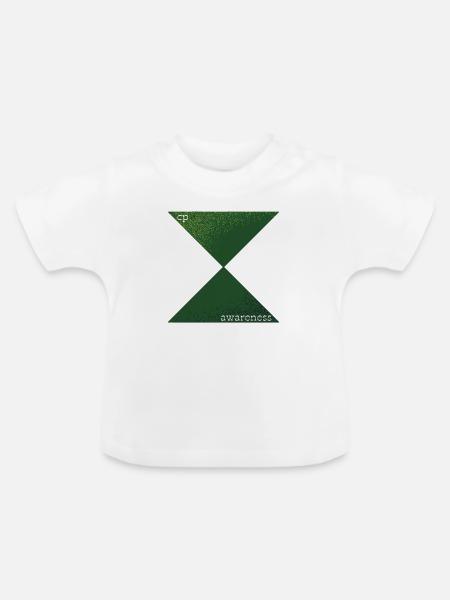 CP Bewusstsein - Baby Bio-T-Shirt mit Rundhals - Weiß