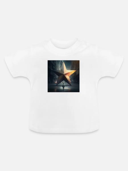 Big Star - Baby Bio-T-Shirt mit Rundhals - Weiß