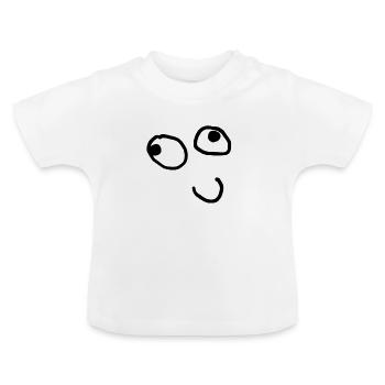 Markus - Baby Bio-T-Shirt mit Rundhals - Weiß - Vorne