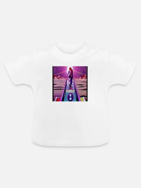 Die Heilige - Baby Bio-T-Shirt mit Rundhals - Weiß