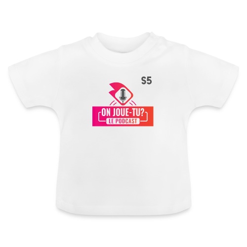 Podcast S5 - T-shirt bio col rond Bébé