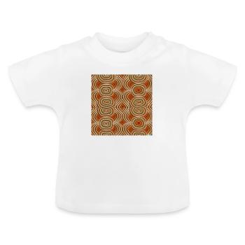 JAHRGANG WACHS - Baby Bio-T-Shirt mit Rundhals - Weiß - Vorne