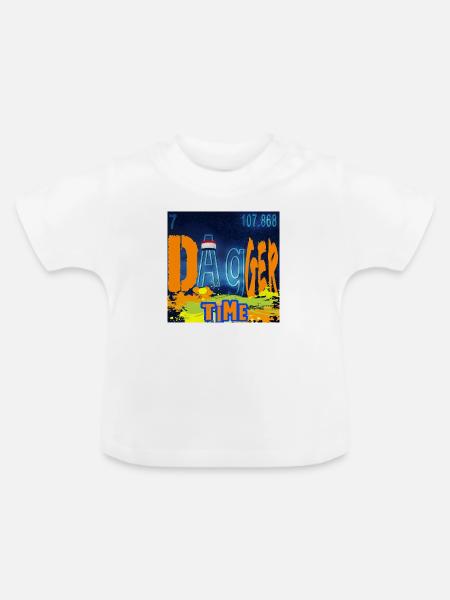 DOLCH ZEIT CHEMIE - Baby Bio-T-Shirt mit Rundhals - Weiß