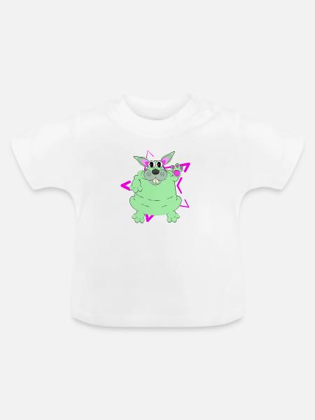 NIE GESEHEN - Baby Bio-T-Shirt mit Rundhals - Weiß