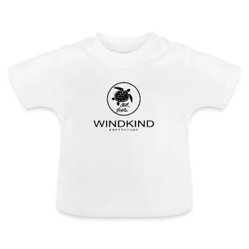 Crapaud froid - T-shirt bio col rond Bébé - blanc - Devant