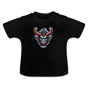 Krampus / Tradition / Culture / d’hiver - T-shirt bio col rond Bébé - noir - Devant