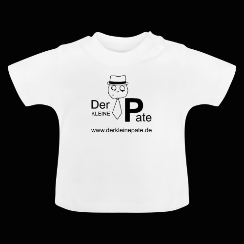 Der kleine Pate - Logo - Baby Bio-T-Shirt mit Rundhals
