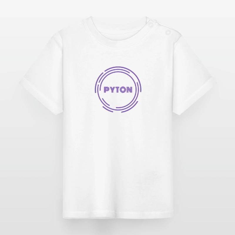 Python T-shirt bio col rond Bébé