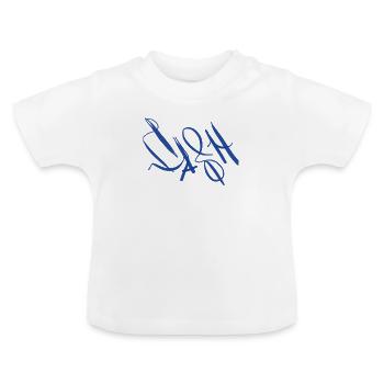Argent comptant Fric - T-shirt bio col rond Bébé - blanc - Devant