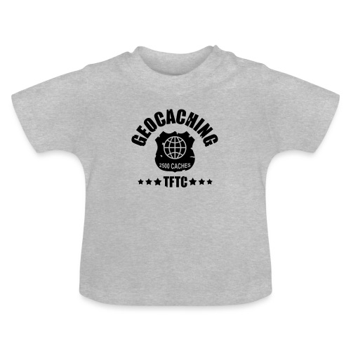 geocaching - 2500 caches - TFTC / 1 color - Baby Bio-T-Shirt mit Rundhals